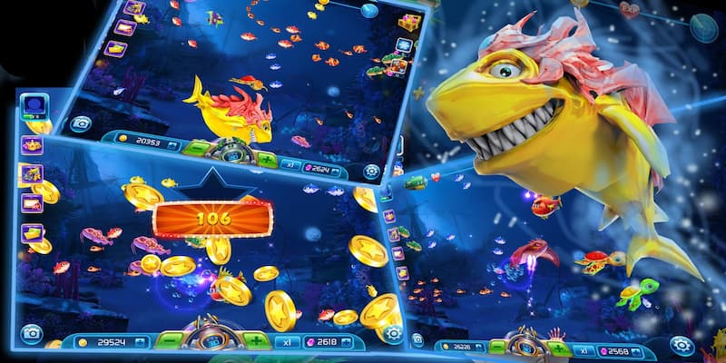 Các loại cá và boss trong game bắn cá xèng